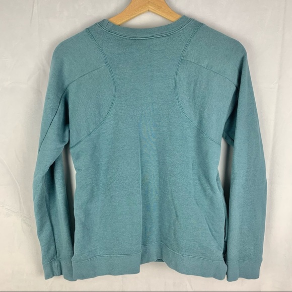 NIKE pullover logo sweatshirt sage green XS - Picture 3 of 6